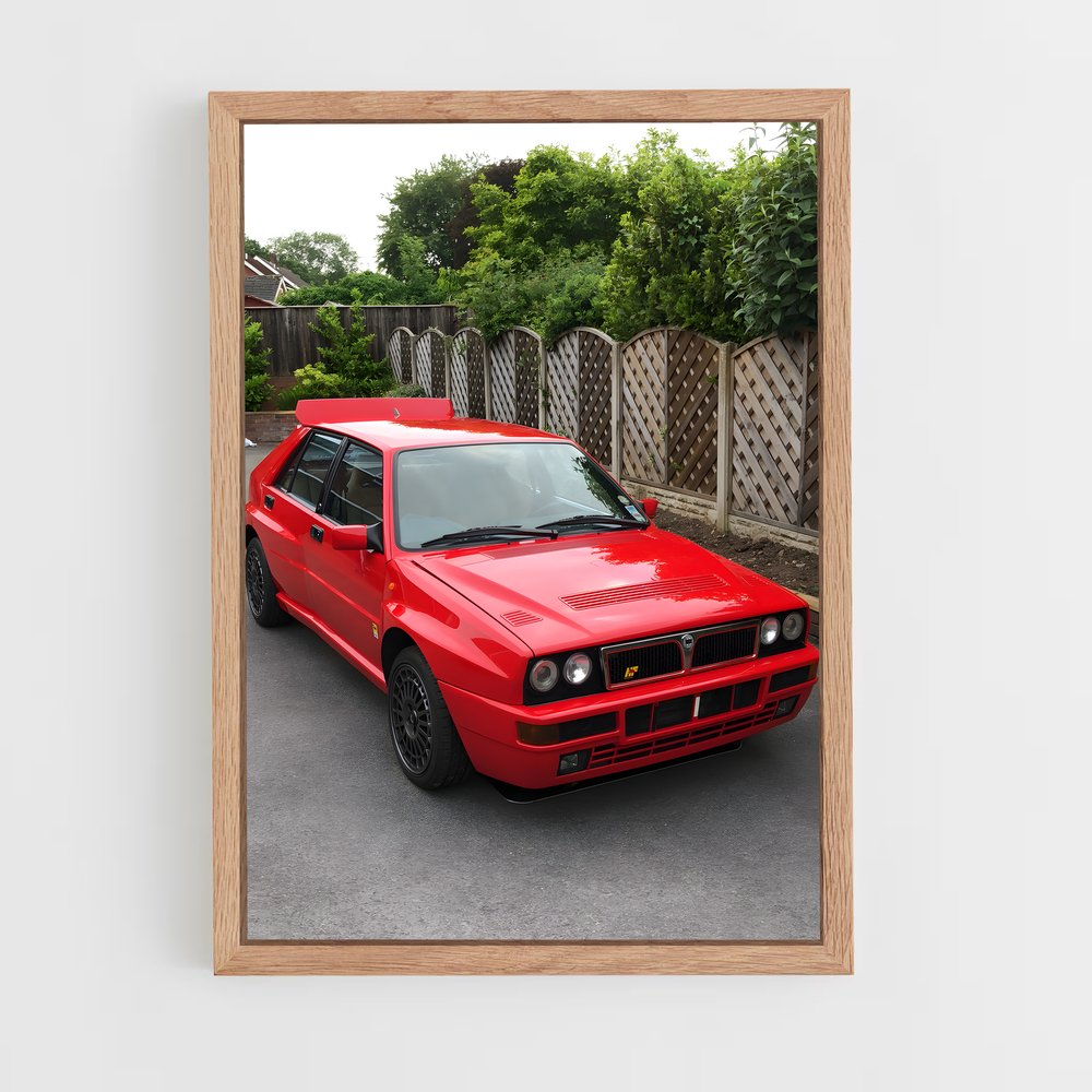 Poster Delta Drive – affiche Lancia (vue 4)